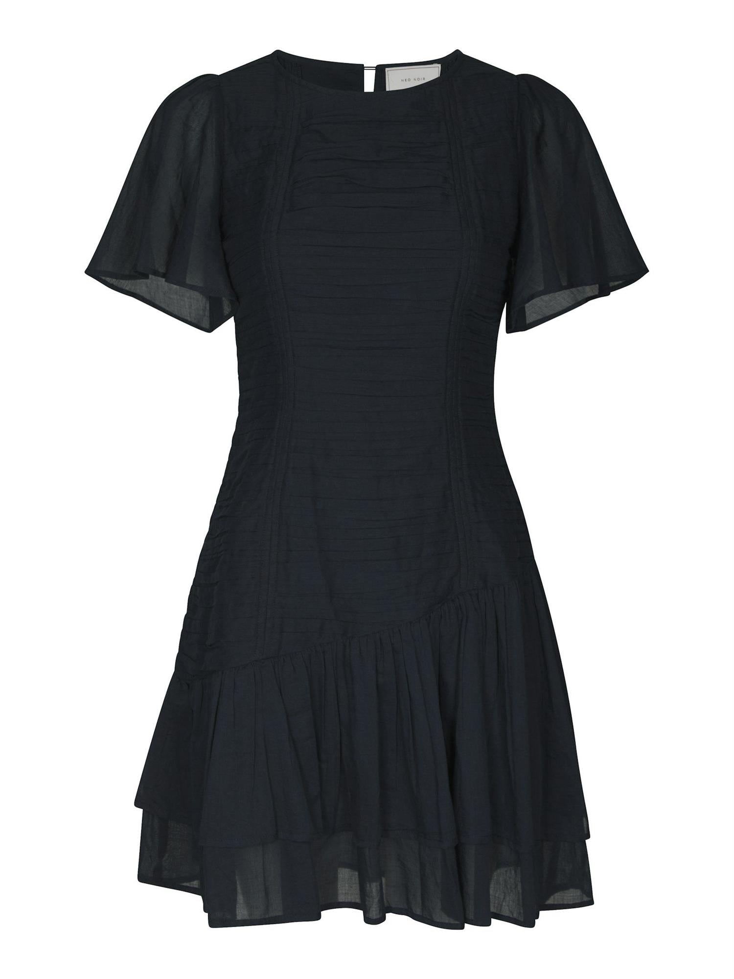 Circle S Voile Dress Navy
