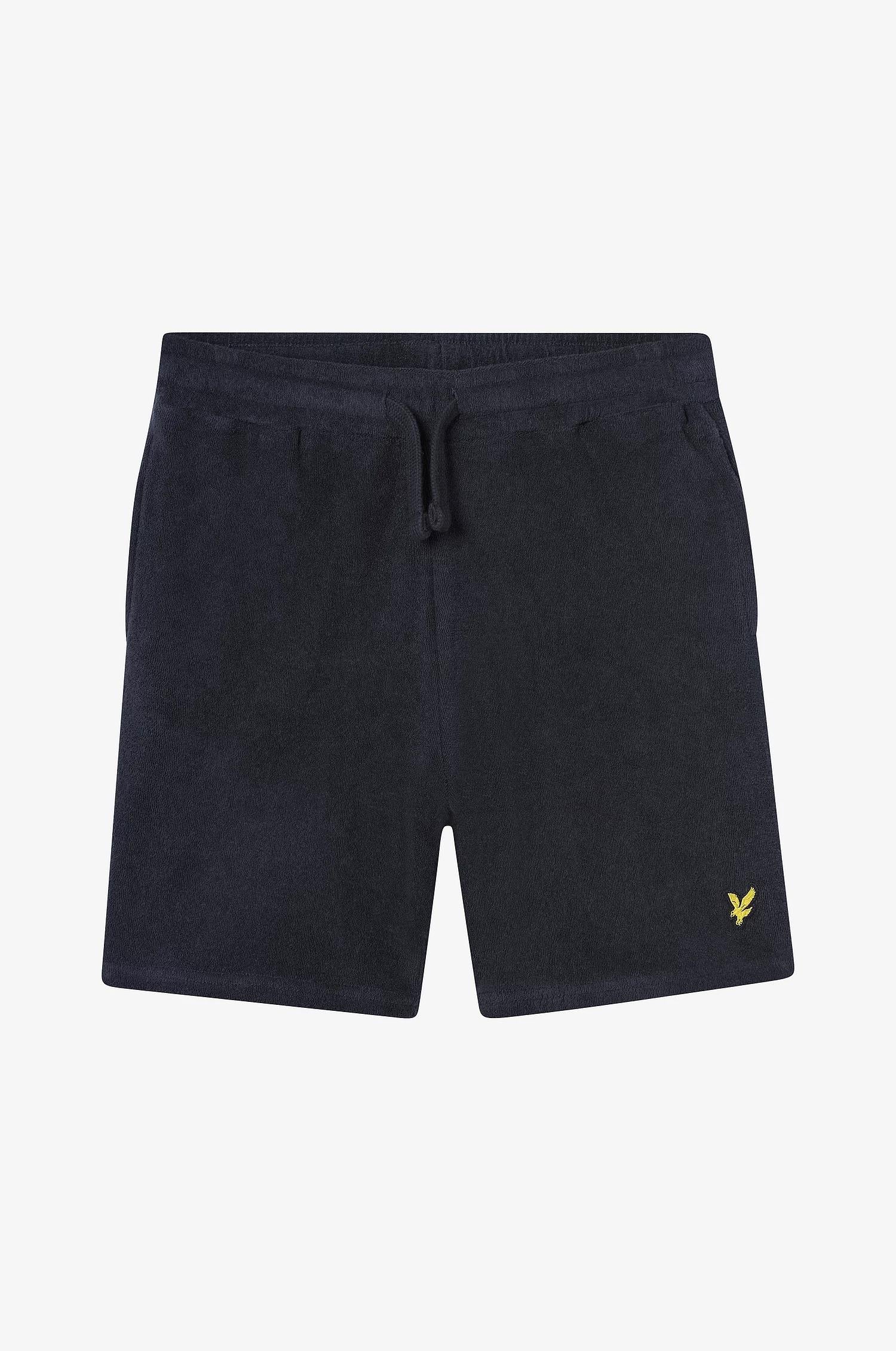 Towelling Short Dark Navy