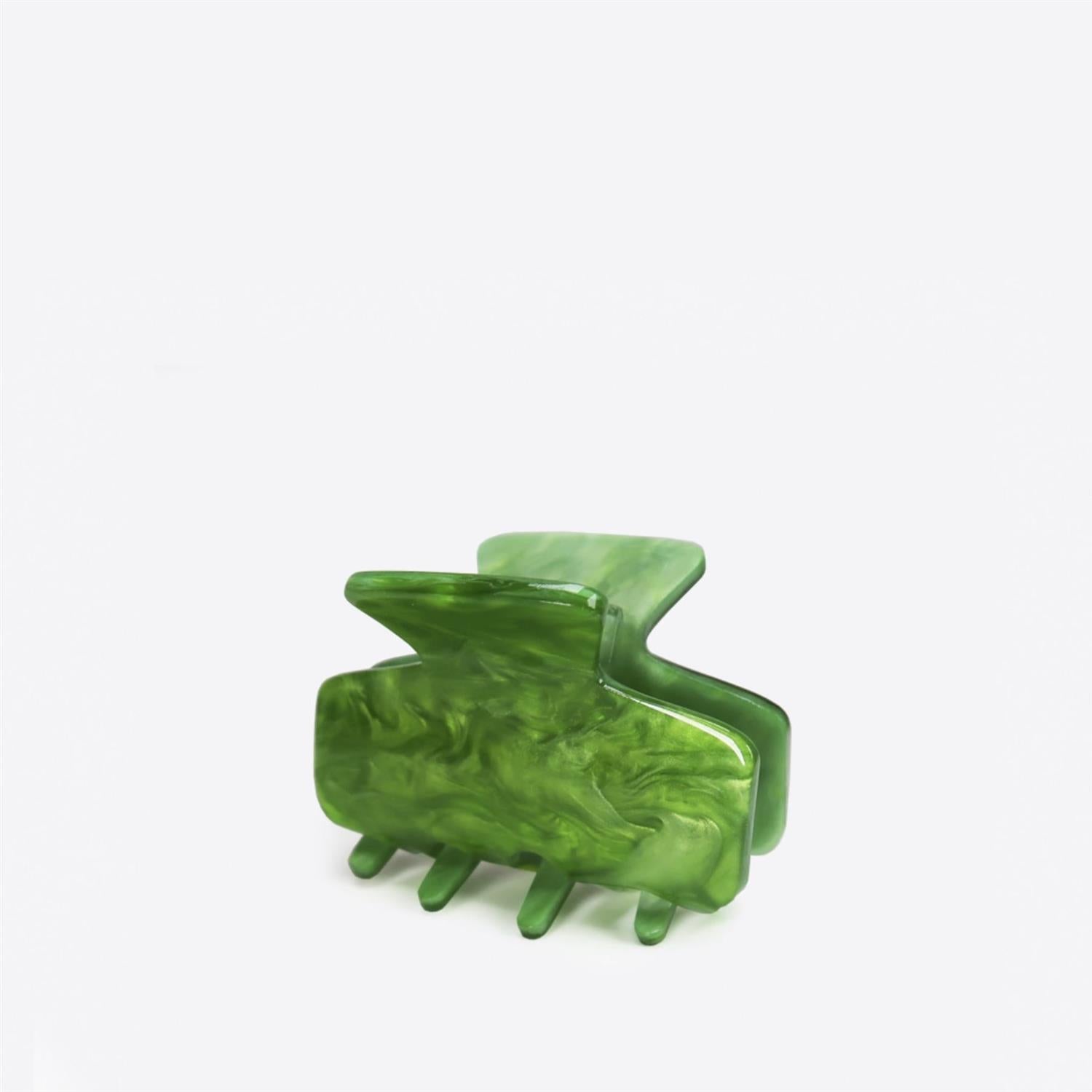 Ava Hair Claw Green