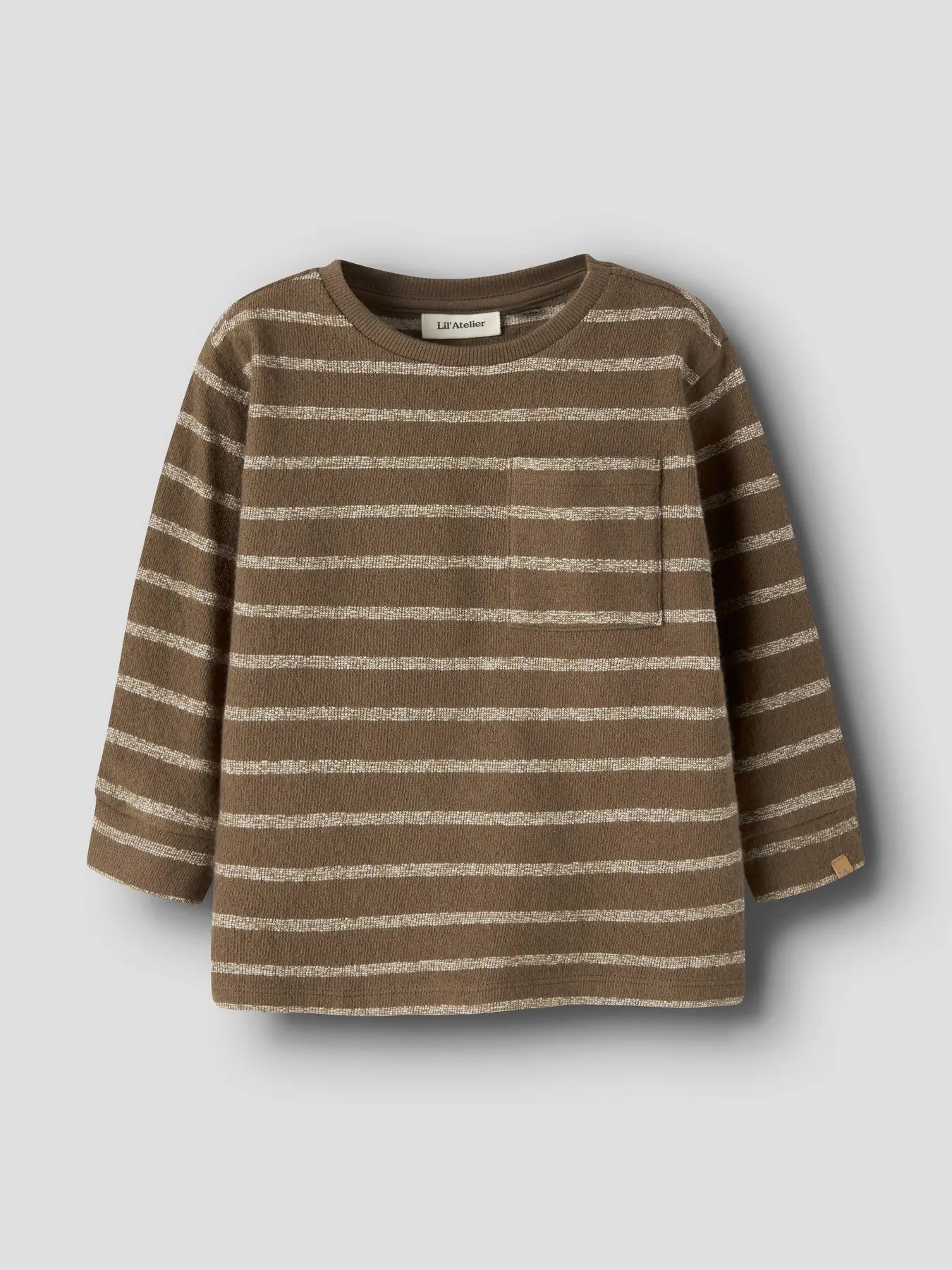 Moby Ls Loose Top Teak Turtledove