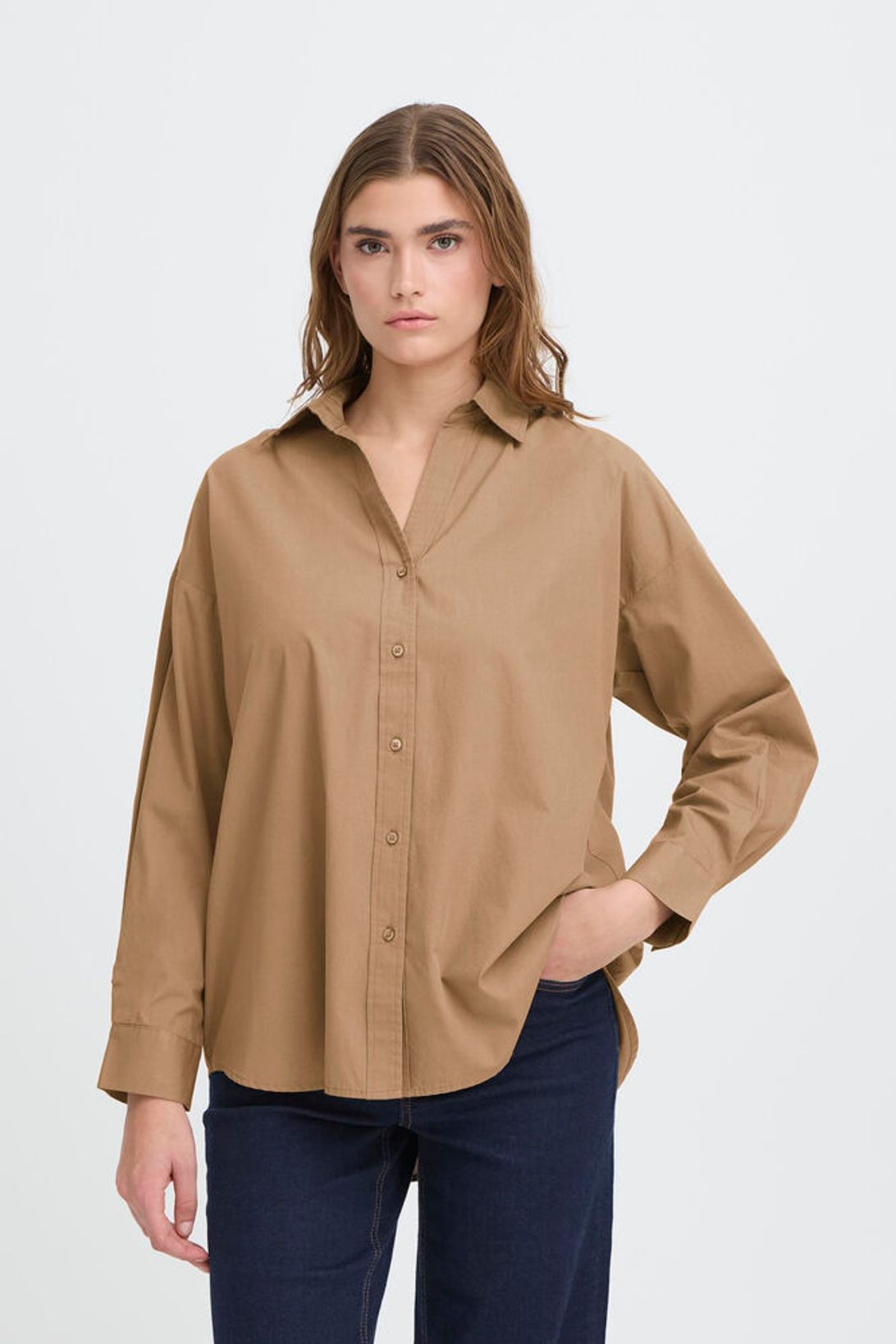 Estama Shirt Sepia Tint