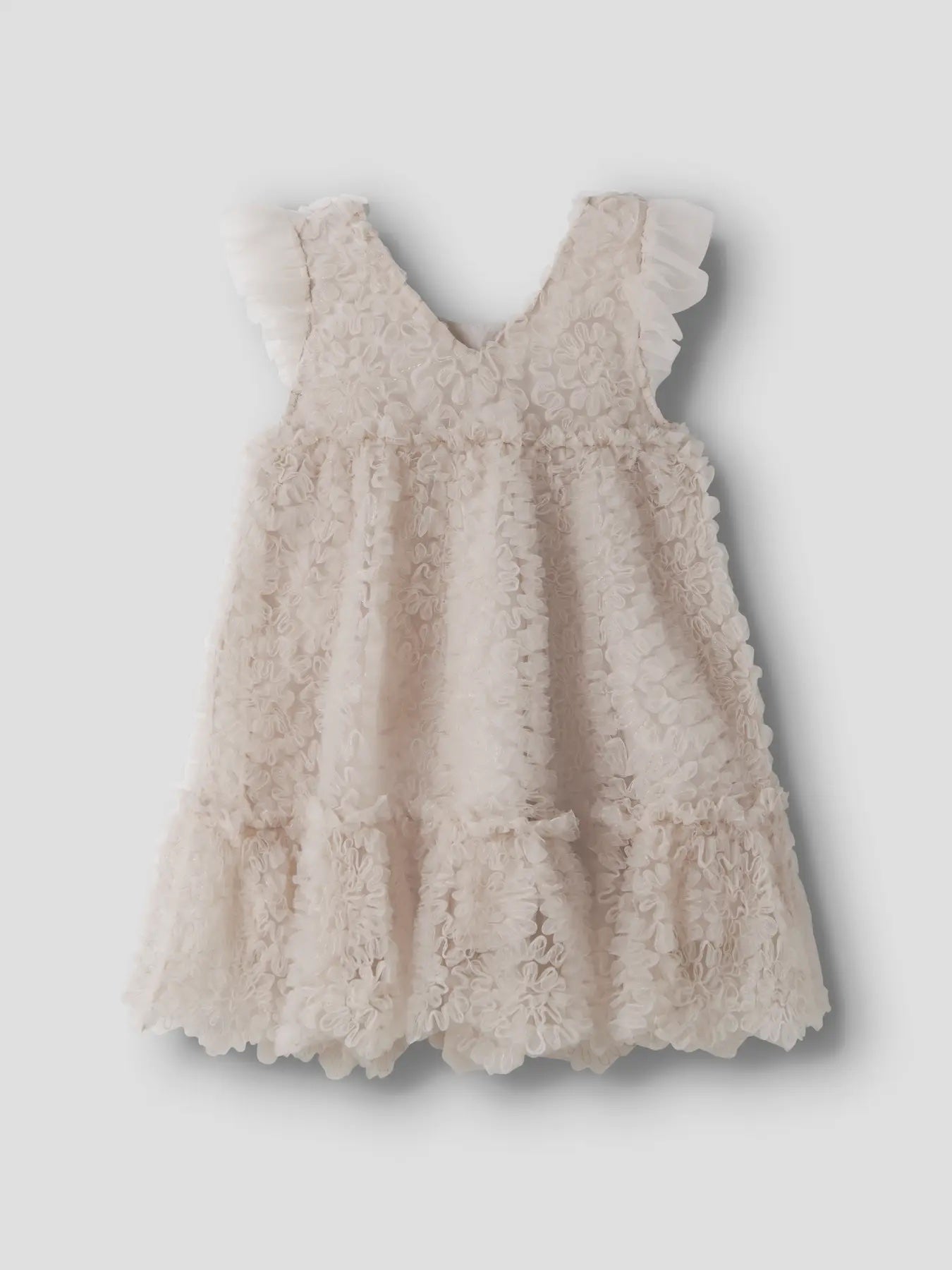 Fauna Capsl Tulle Dress Pumice Stone