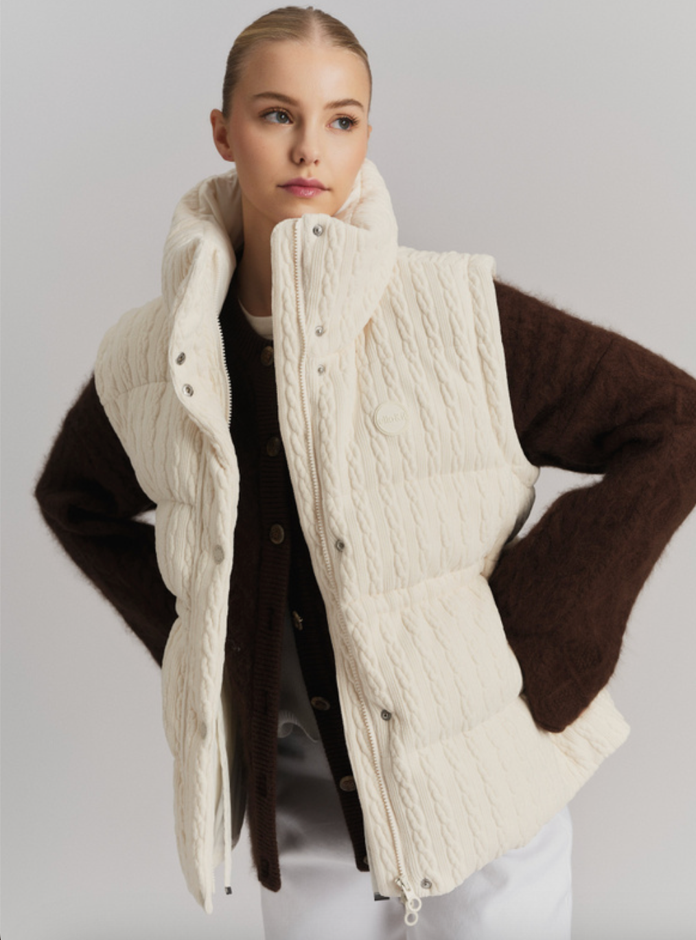 Ninni Down Vest Cream