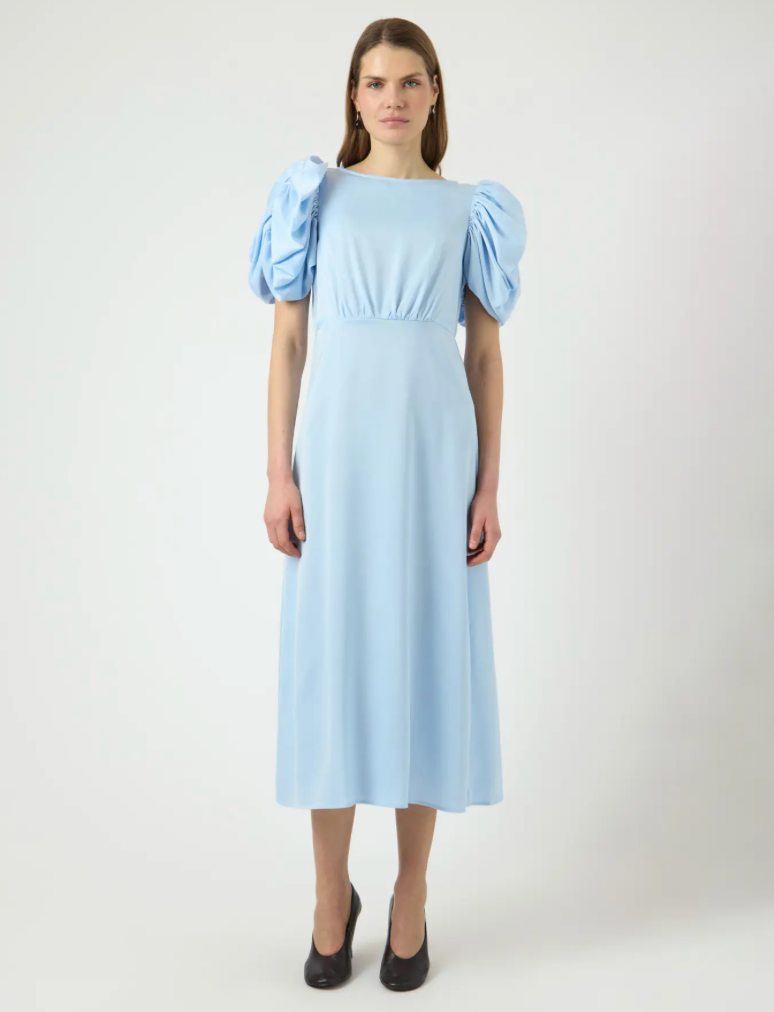 Yaspella 2/4 Long Dress Skyway