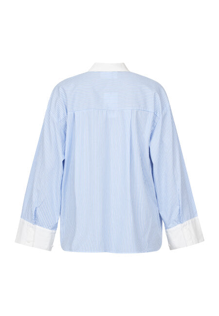 Viska Shirt Blue/White