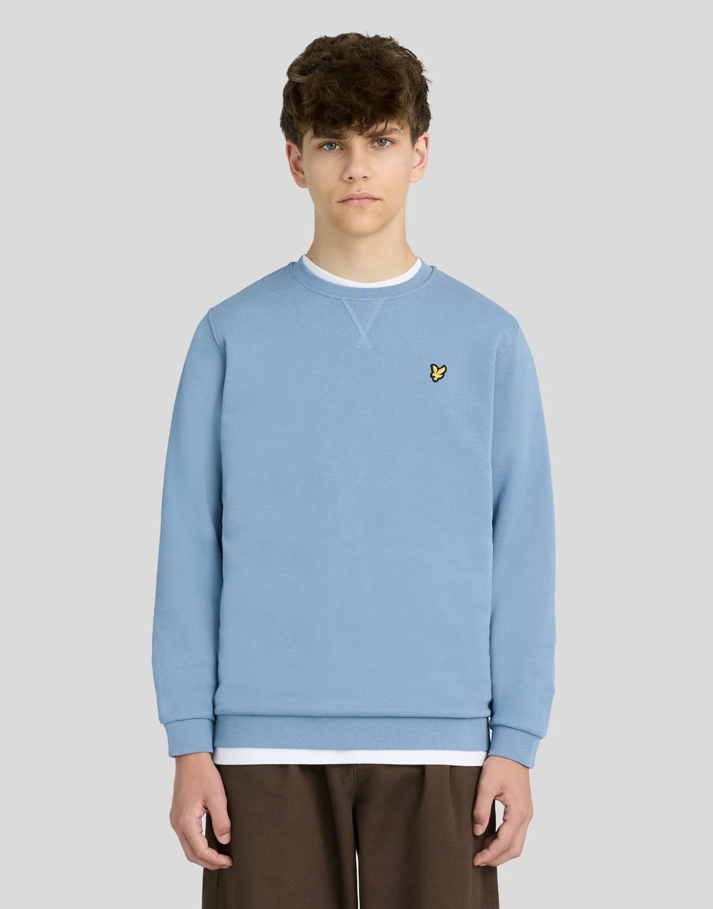 Crew Neck Sweatshirt Power Blue