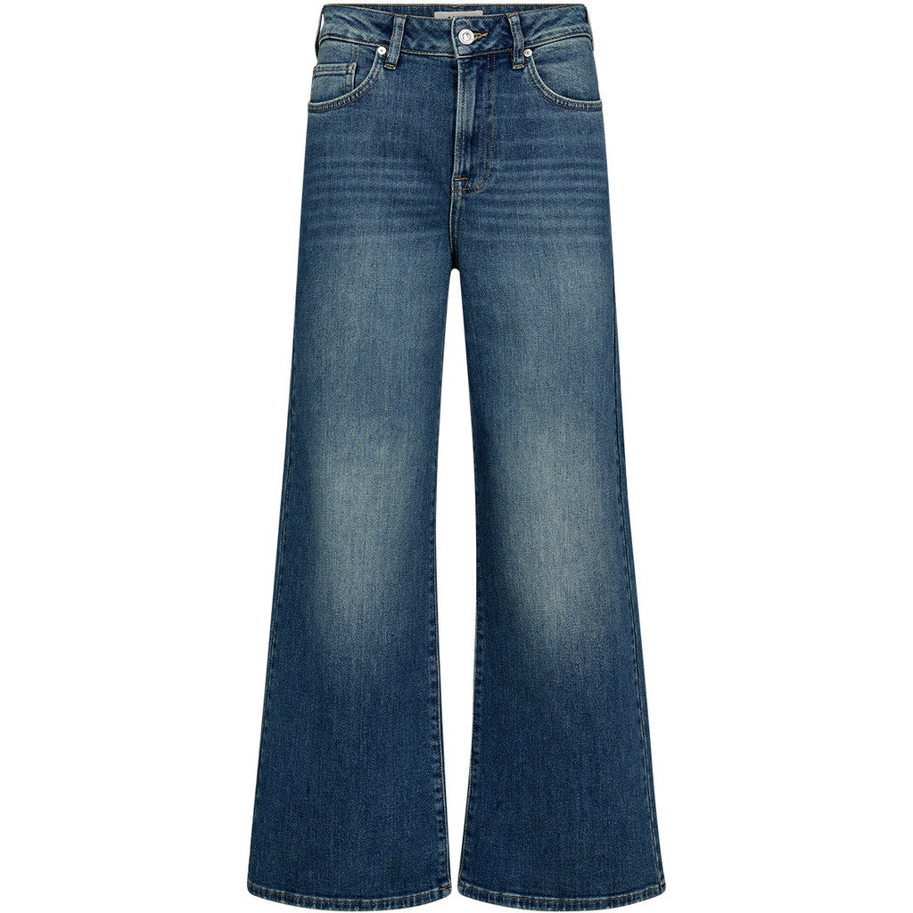 Medina Cropped Jeans Wash Turin Denim Blue