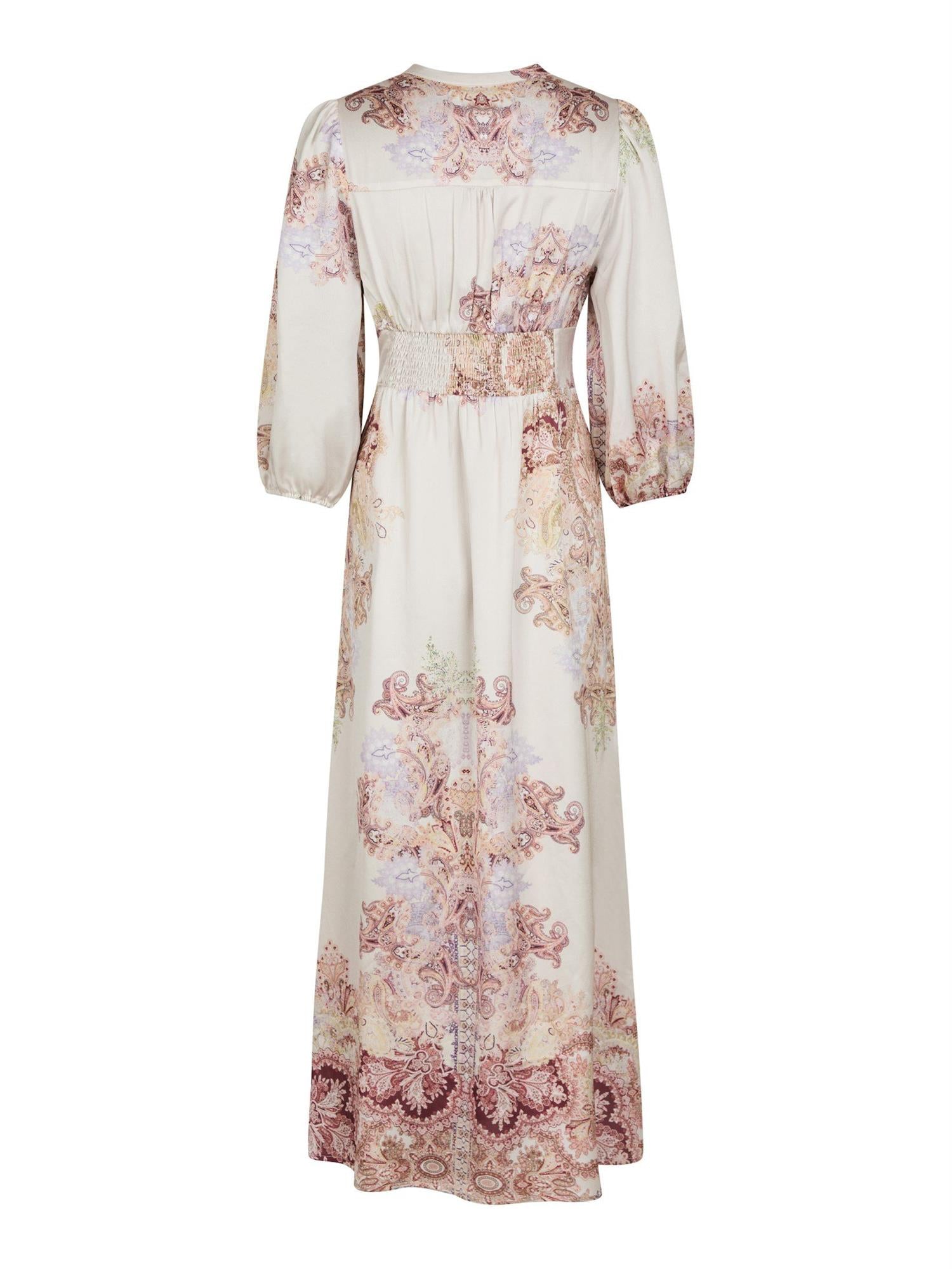 Stellar Artist Paisley Dress Ivory