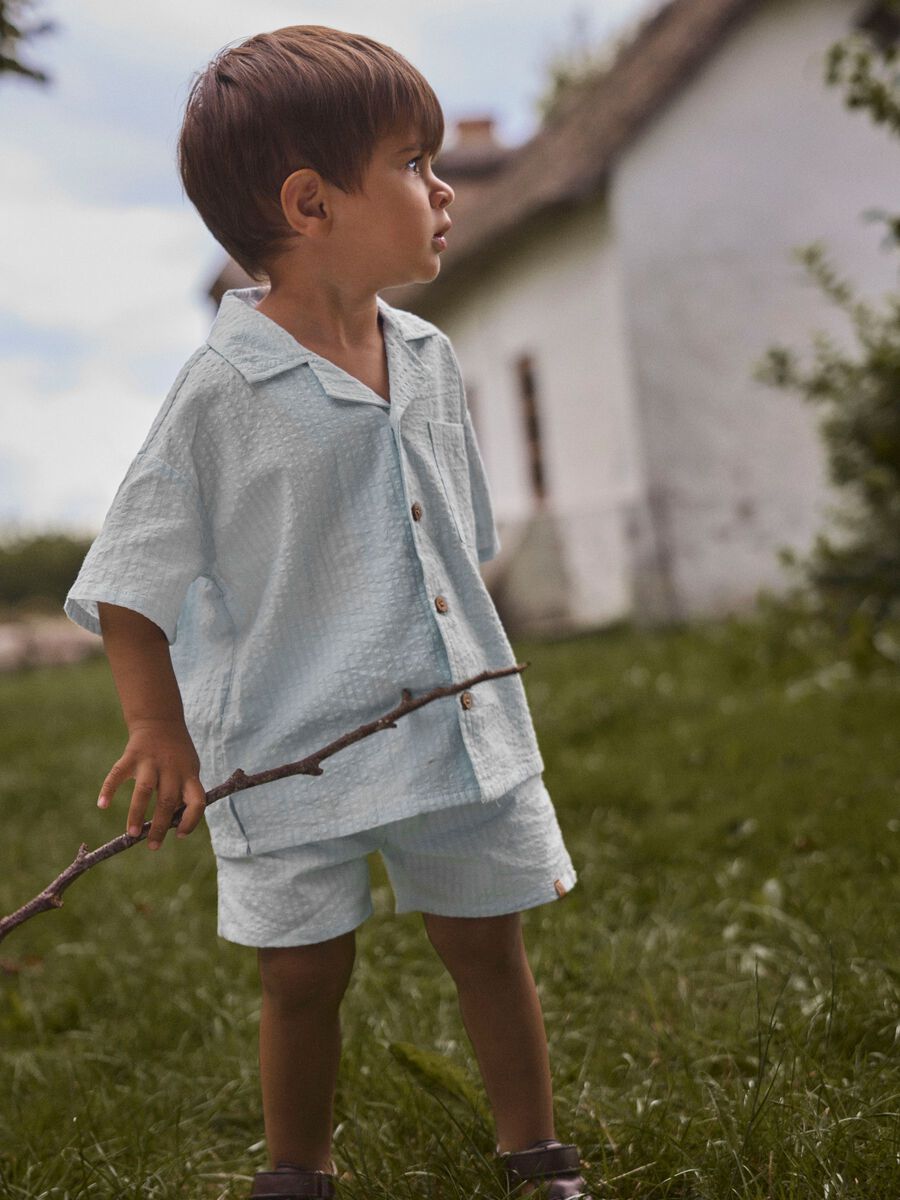 Homan Mak Ss Loose Shirt Plein Air