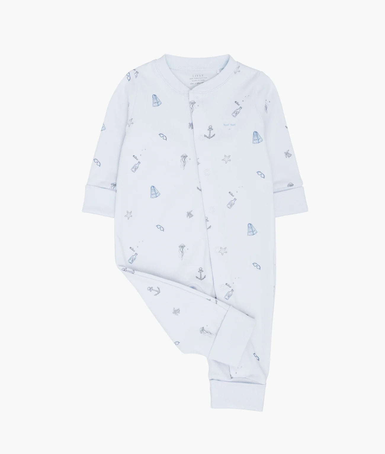 Underwater Explorer Overall Blue
