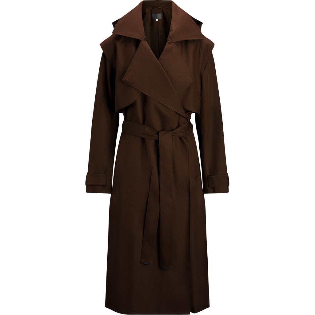 Regndråpe Trench Coat Brown