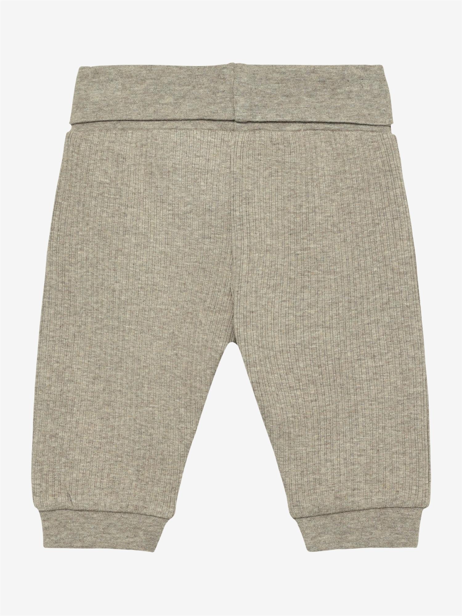 Pants Rib White Pepper Melange