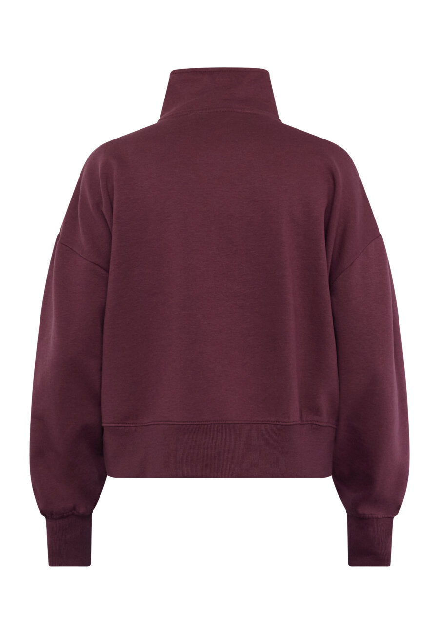 Hike Half Zip Berry