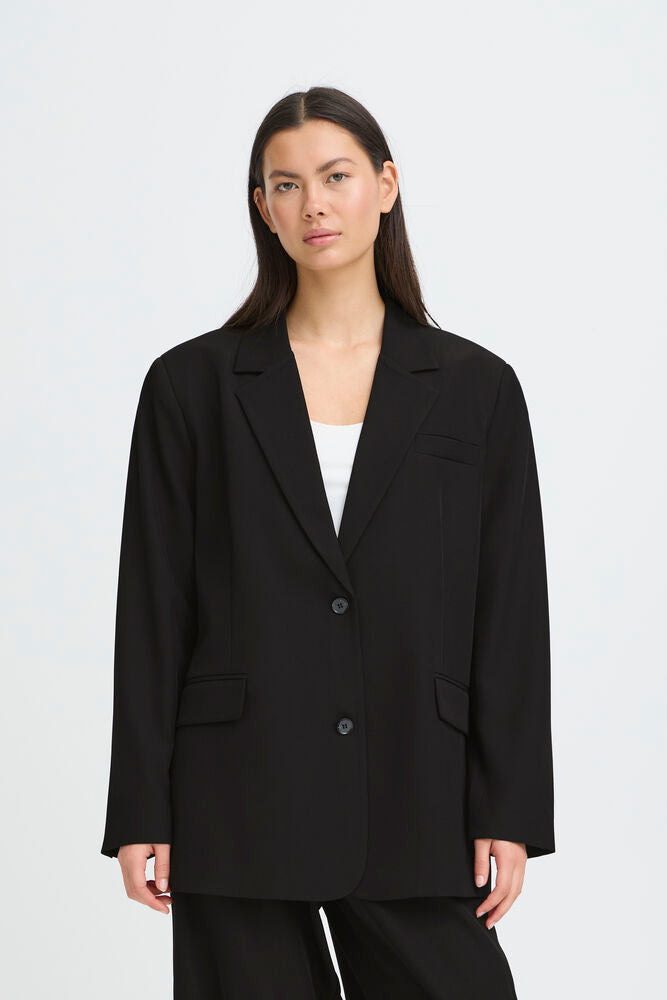 Fava Oversized Blazer Black