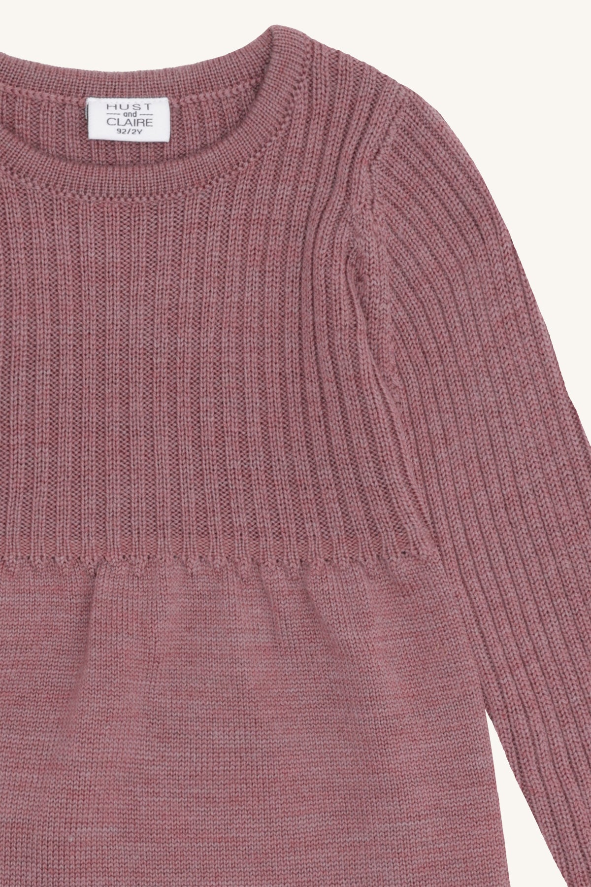 Duri Wool Knit Pale Mauve