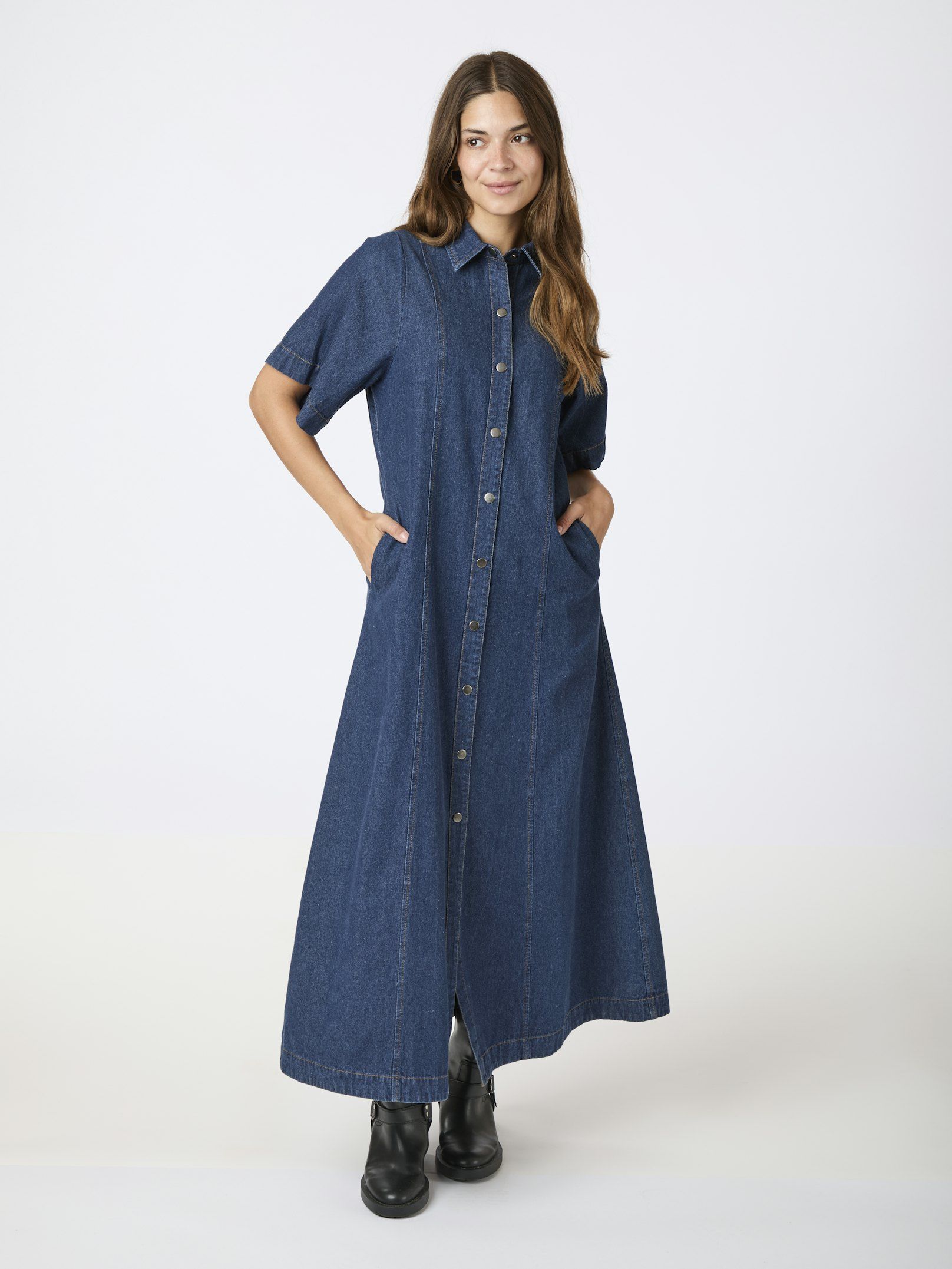 Balli Denim Dress Dark Blue