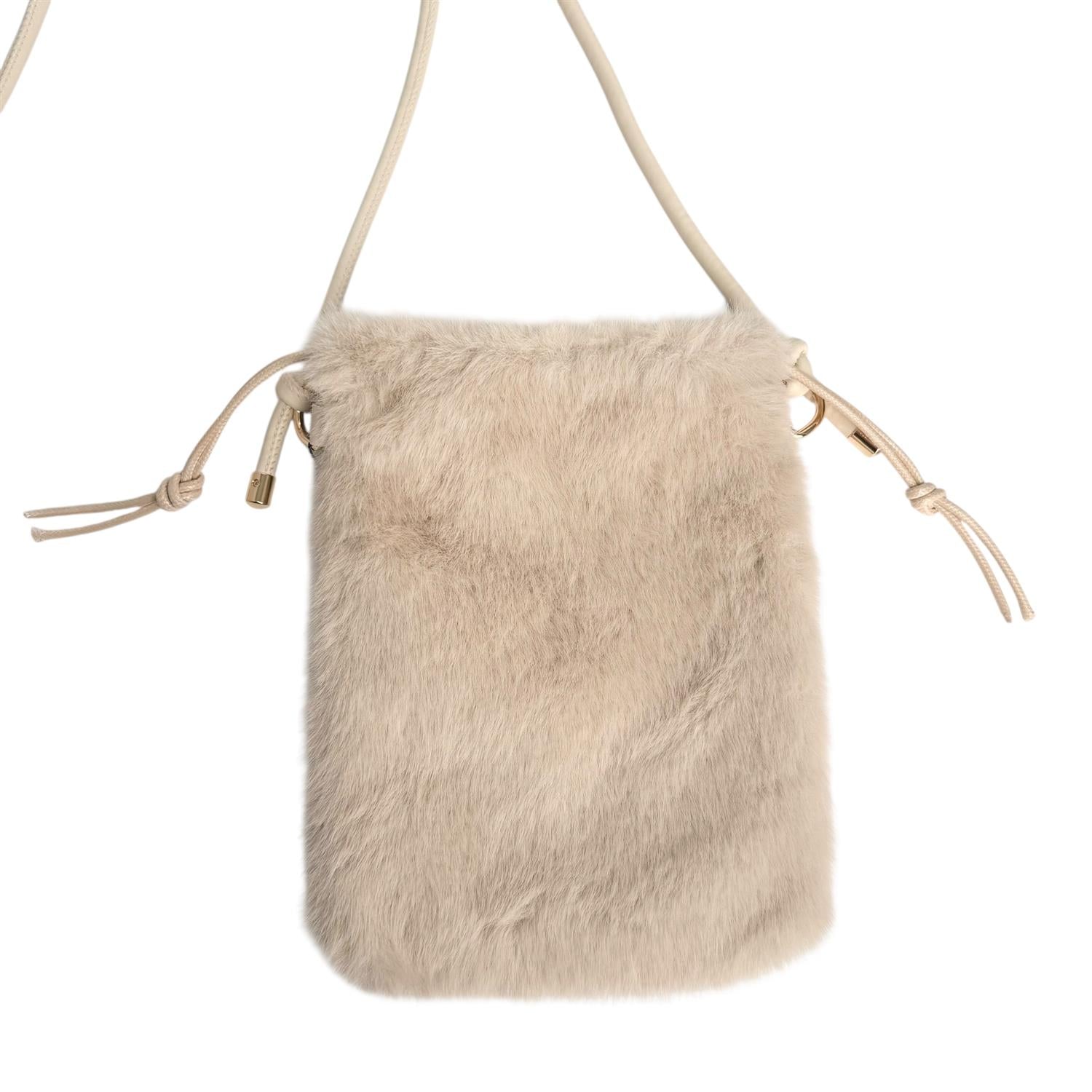 Cortina Fuskepels Veske Lys Beige