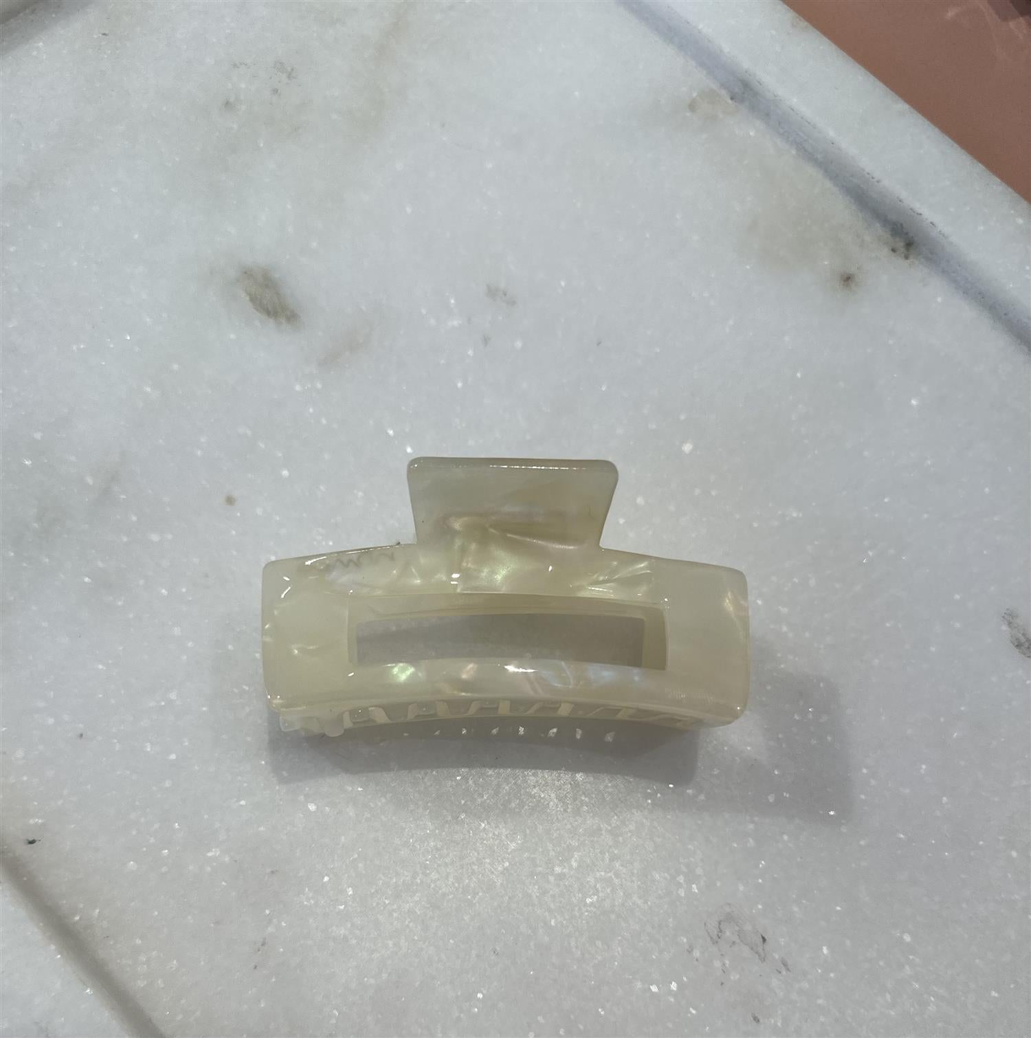 Firkantet Stor Klype Perlemor