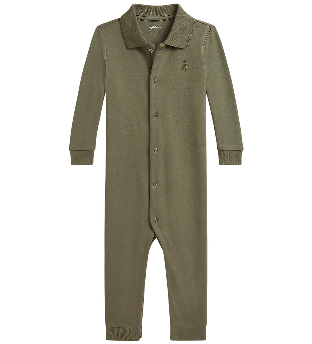 One Piece Polo Coverall Cruise Olive