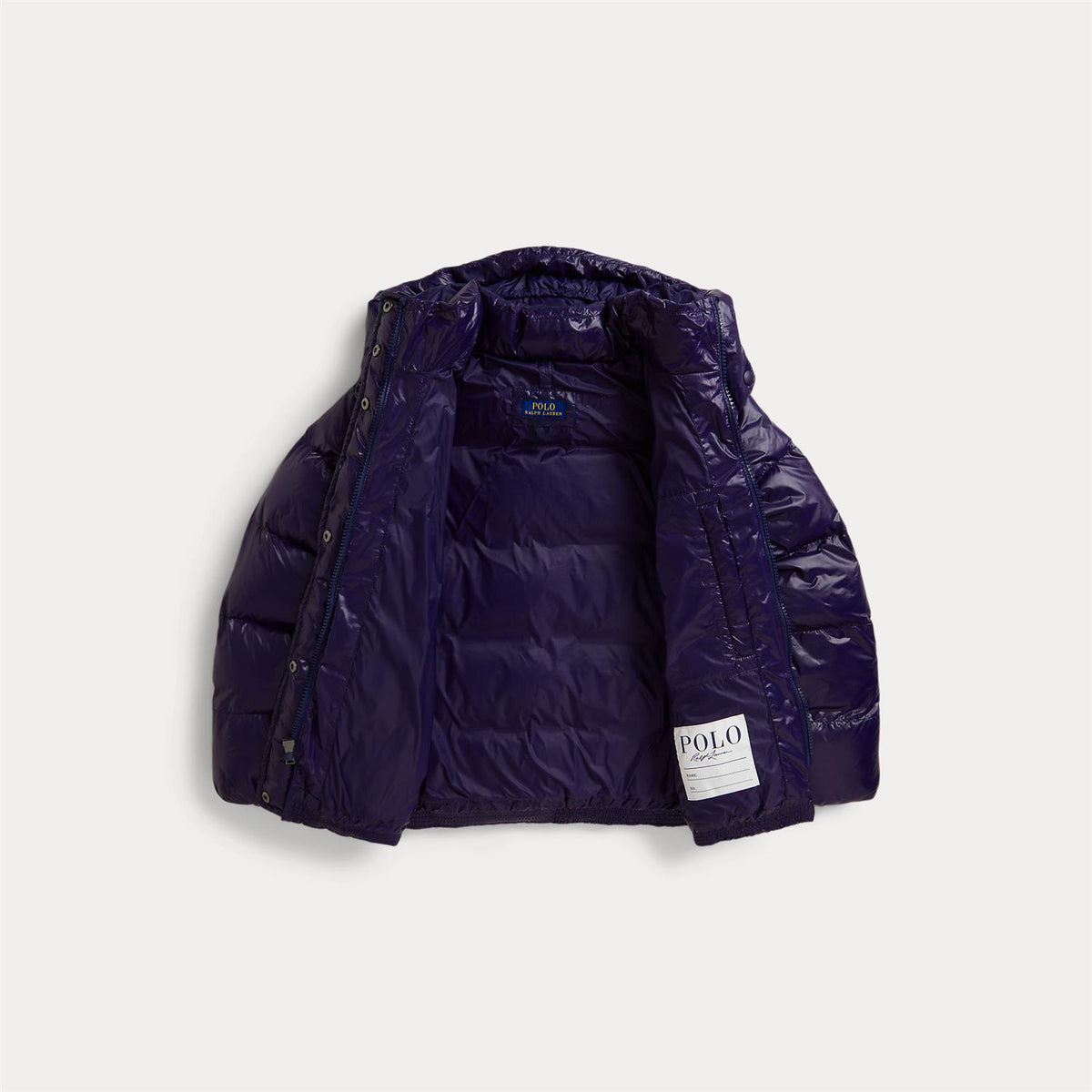 Down Hooded Jacket Newport Navy