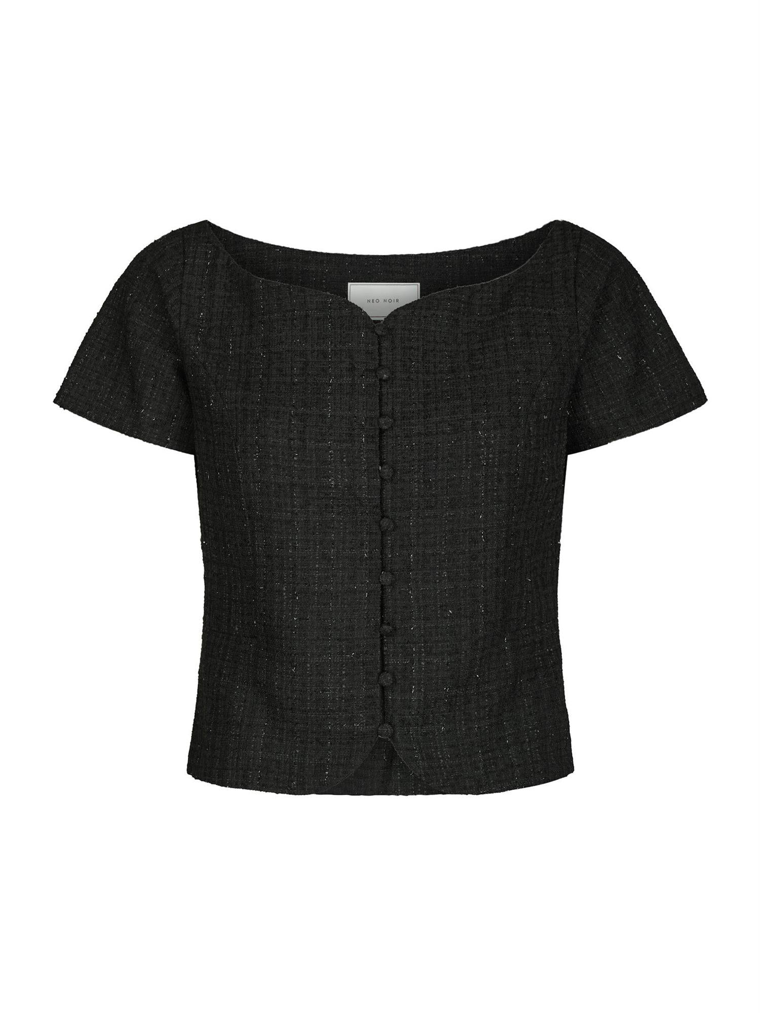 Tango Boucle Top Black
