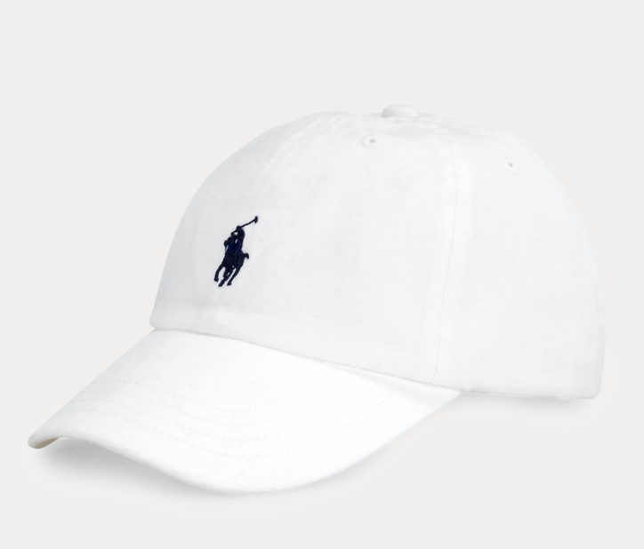 Cotton Chino Ball Cap White