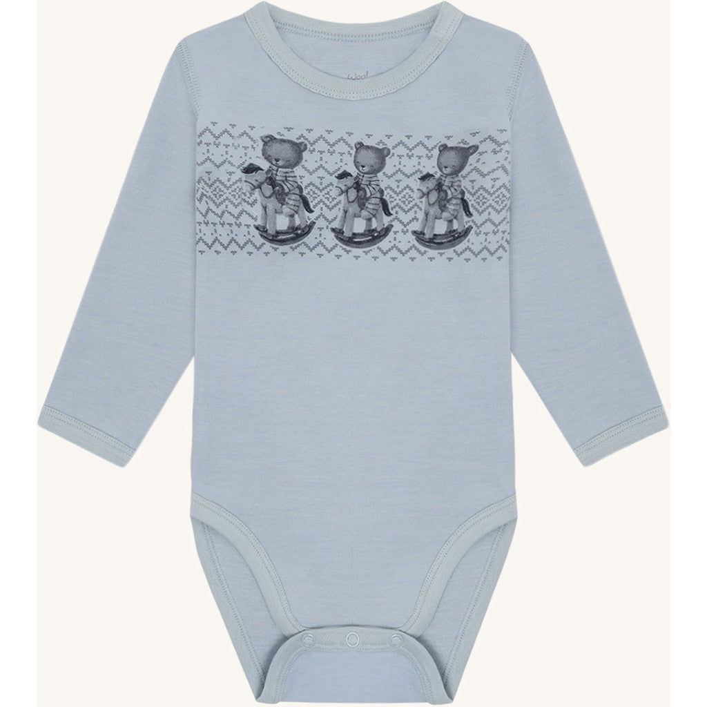 Teddy Body Wool Baby Blue