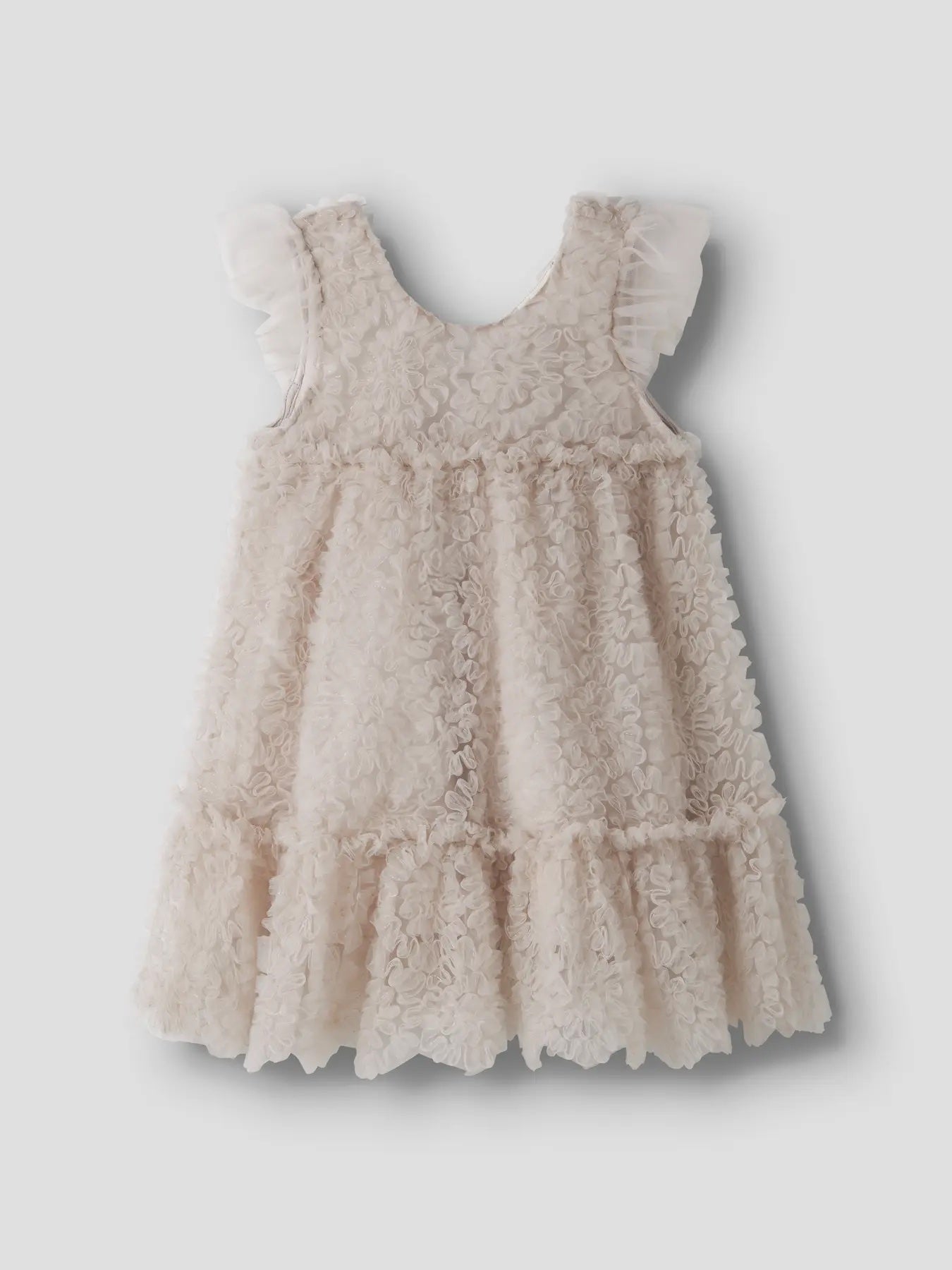 Fauna Capsl Tulle Dress Pumice Stone