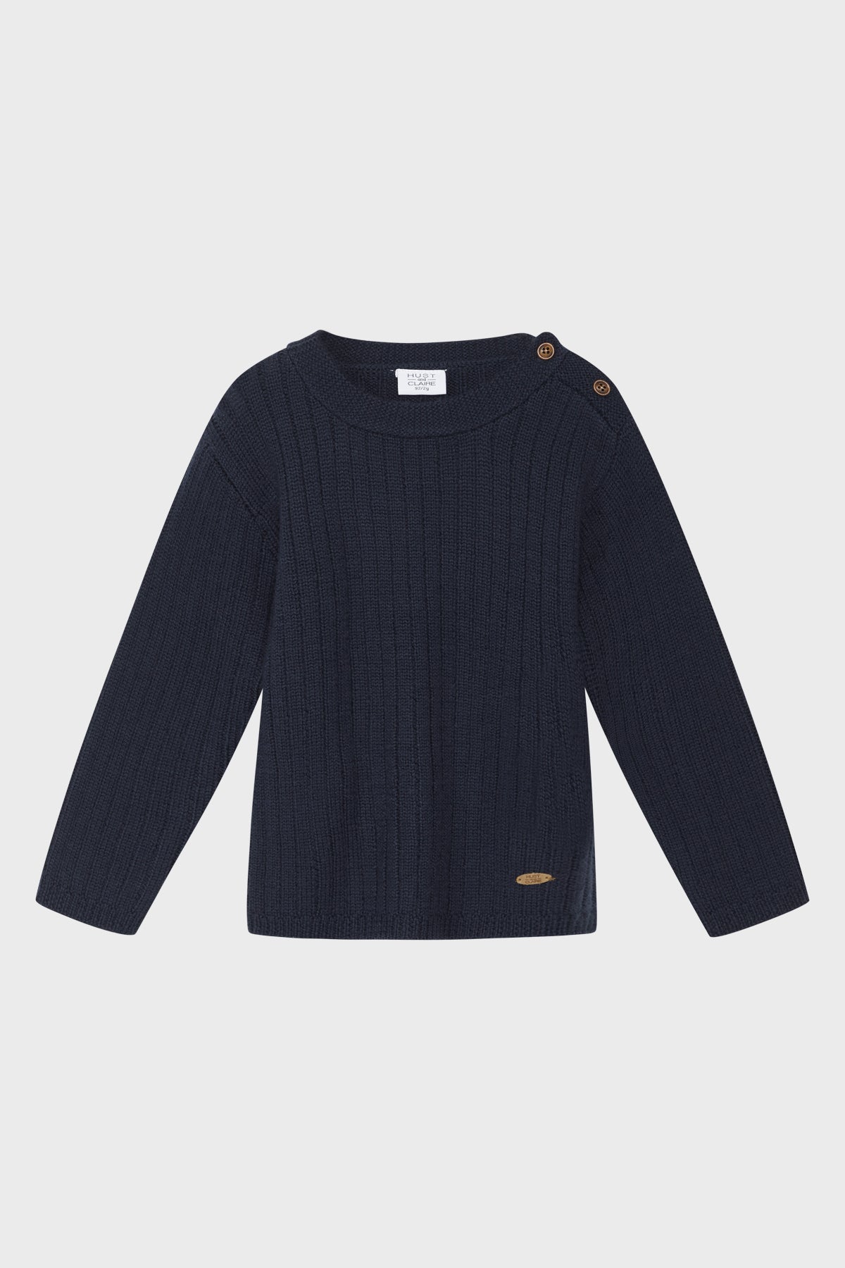 Pil Wool Rib More Navy