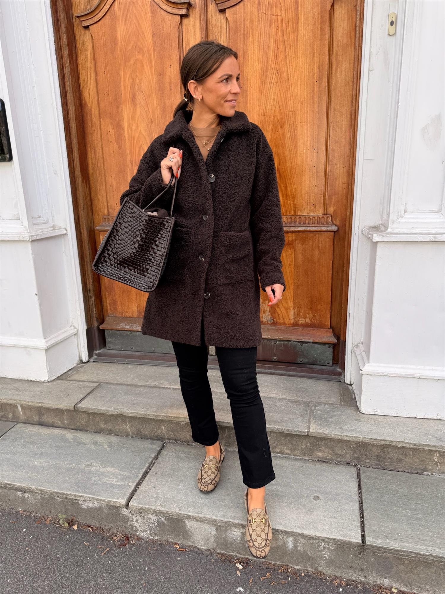Dofi Pocket Jacket Brown