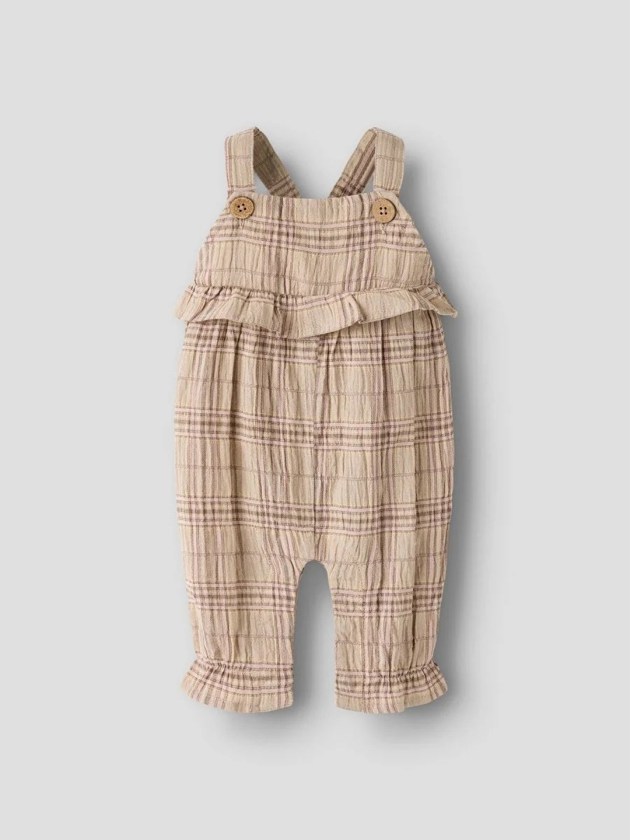 Diema Loose Overall Oxford Tan