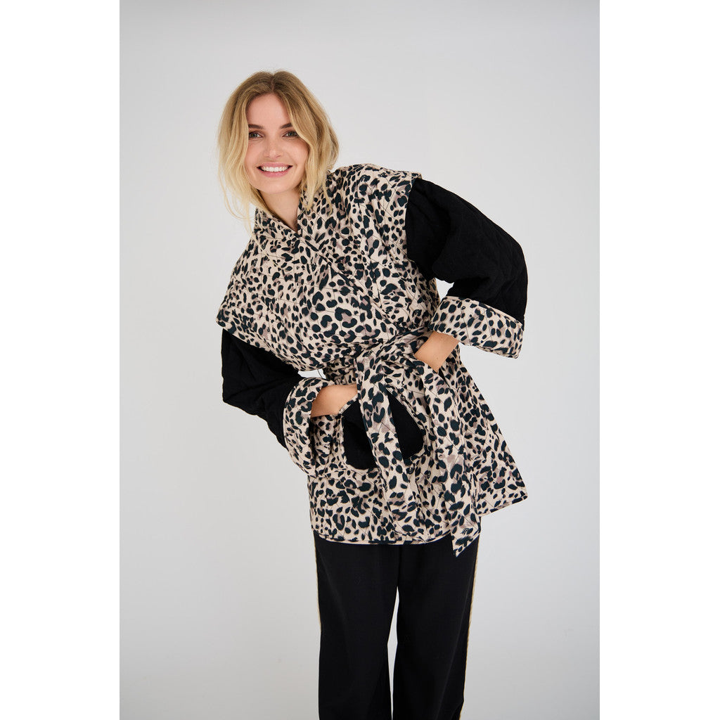 Katie Leo Jacket Leopard