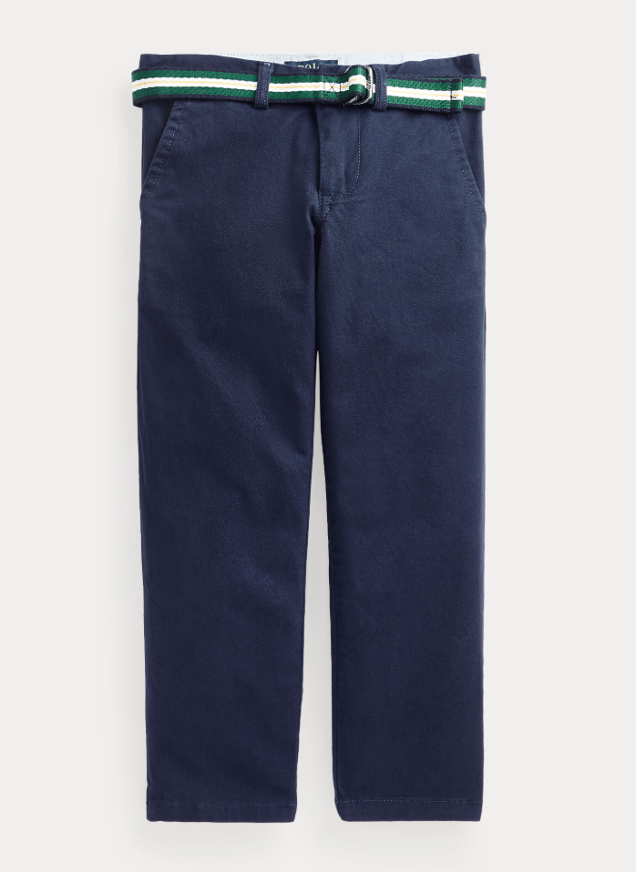 Bedford Flat Front Bukse Newport Navy