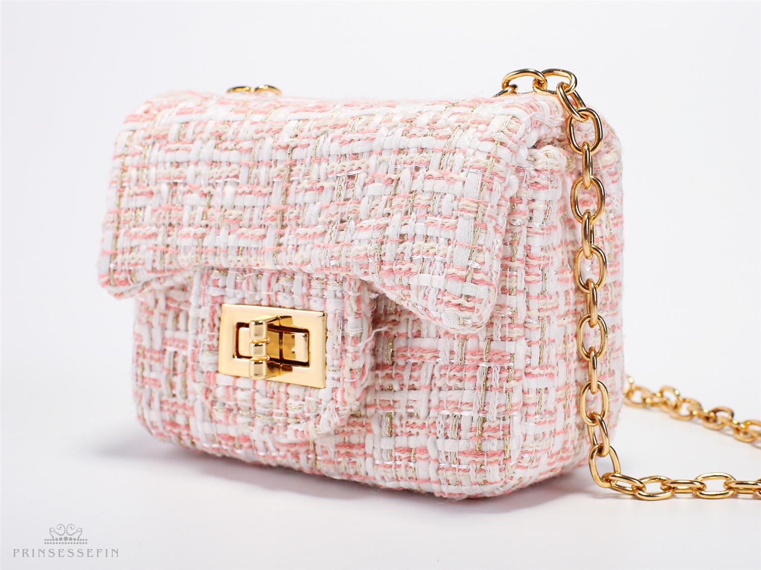 Handbag Mini Plaid Pink