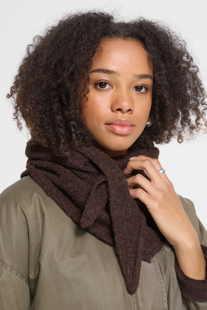 Gry Scarf Chicory Coffee