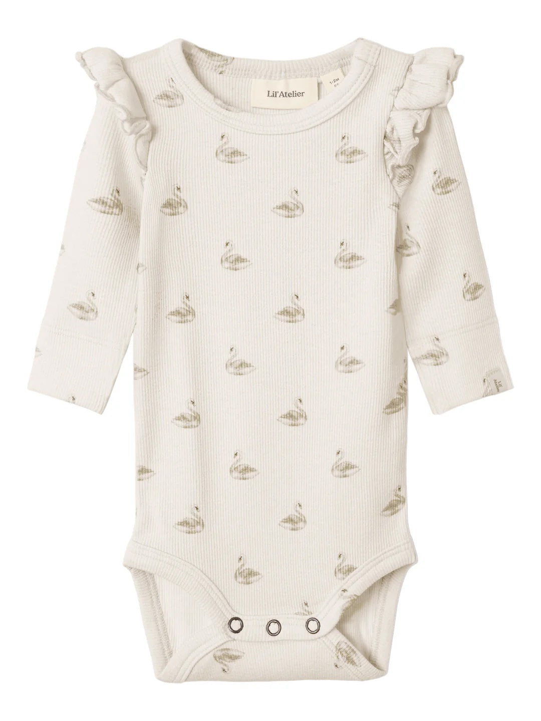 Gavo Eko Langermet Slim Body Pastel Parchment Swan