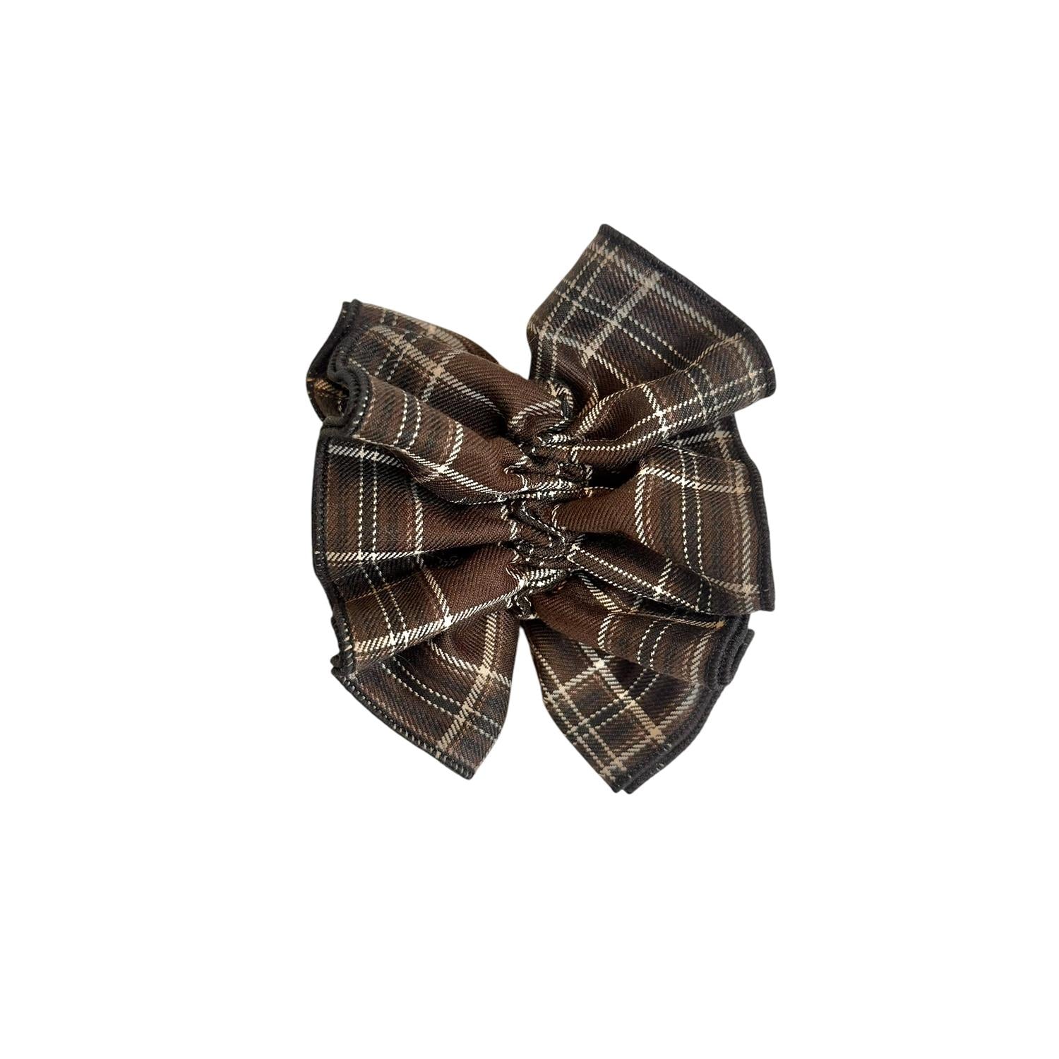 Oxford Scrunchie Brun