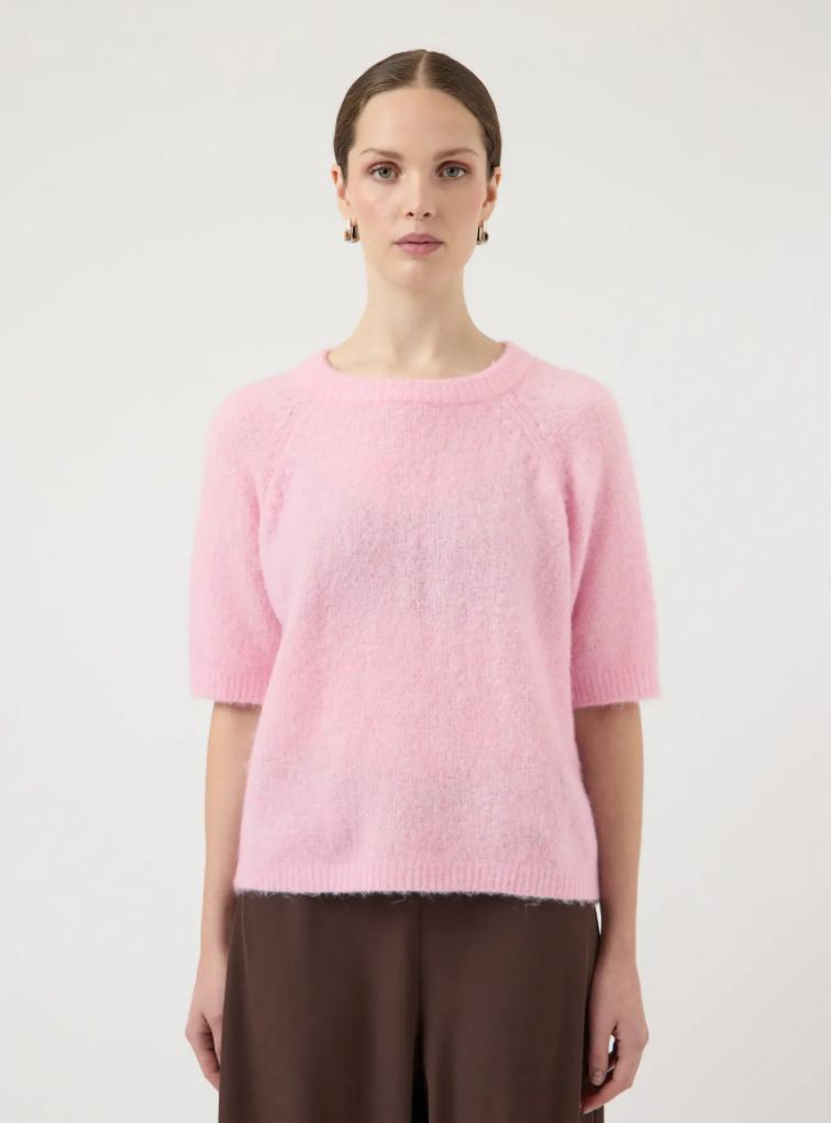 Yasenya SS Knit Pullover Pink Lady