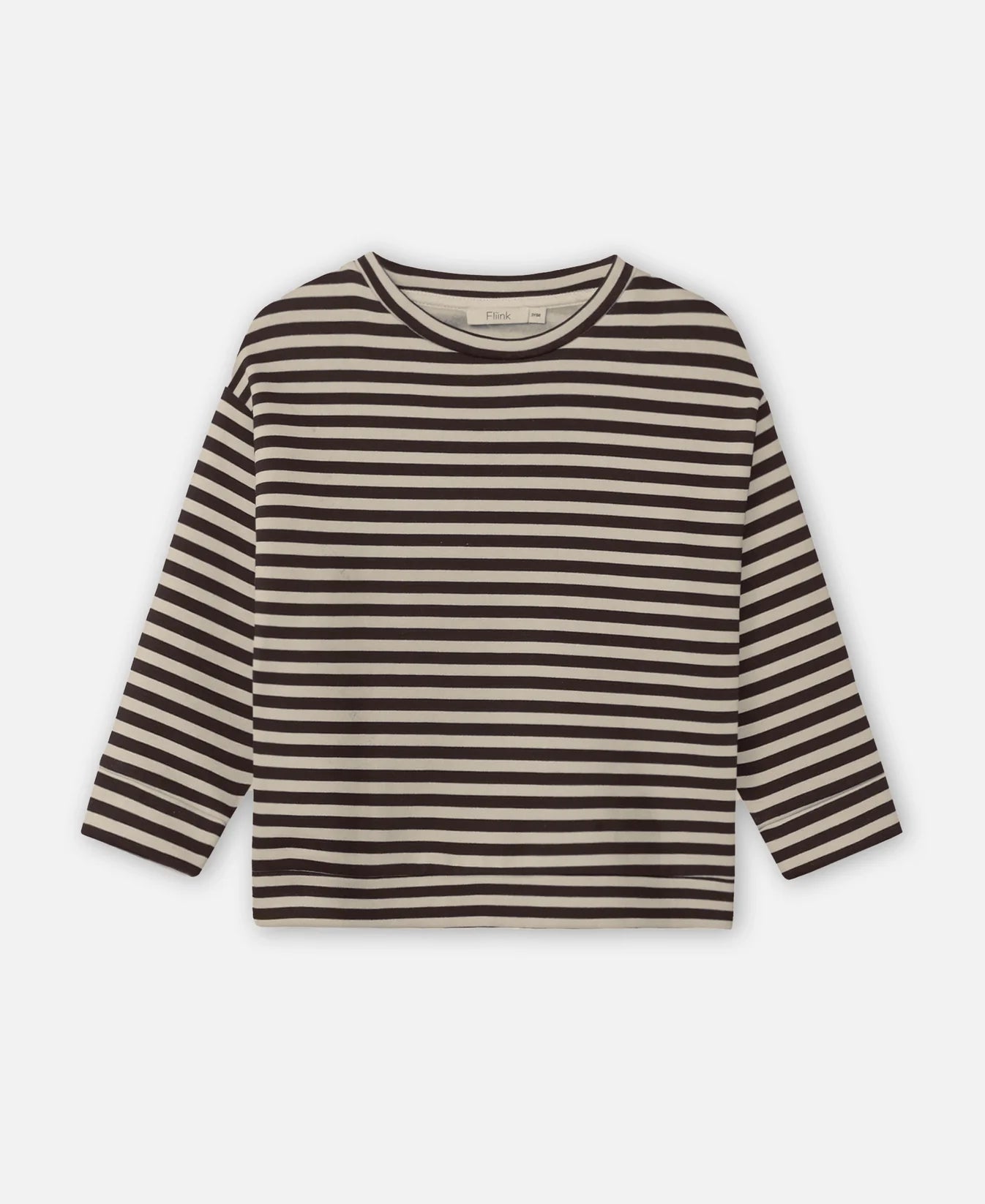 Alvin Ls Stripe Sweatshirt Coffee Bean/Sandshell