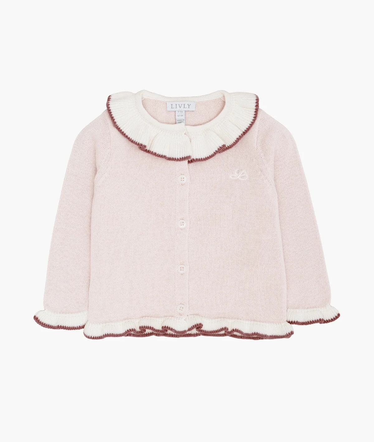 Judith Cardigan Pink