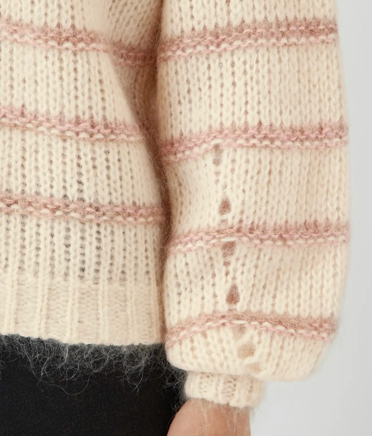 YASCHIMA Wool Blend Knit Pullover