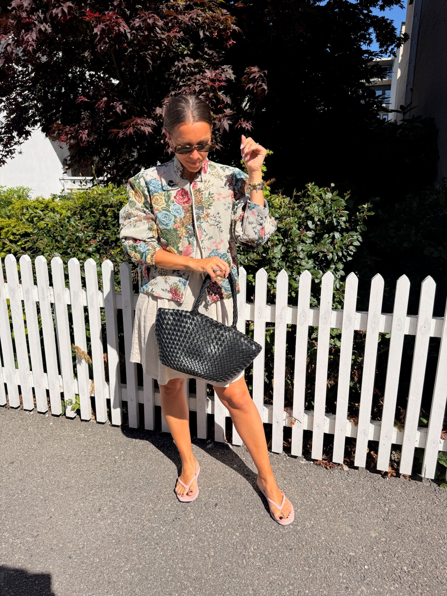 Garwin Jacket Flower Jaquard