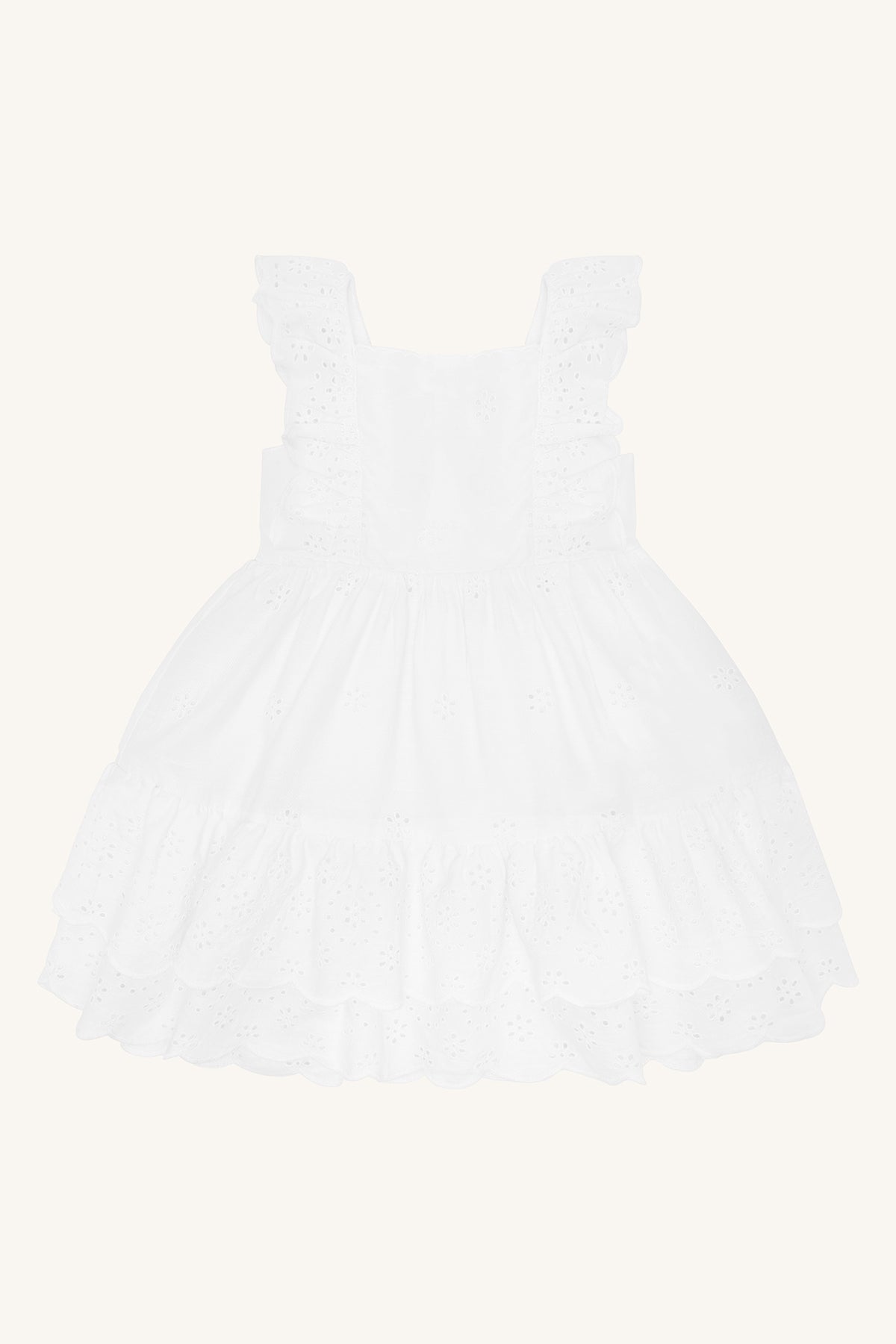 Karoline Embroidery White