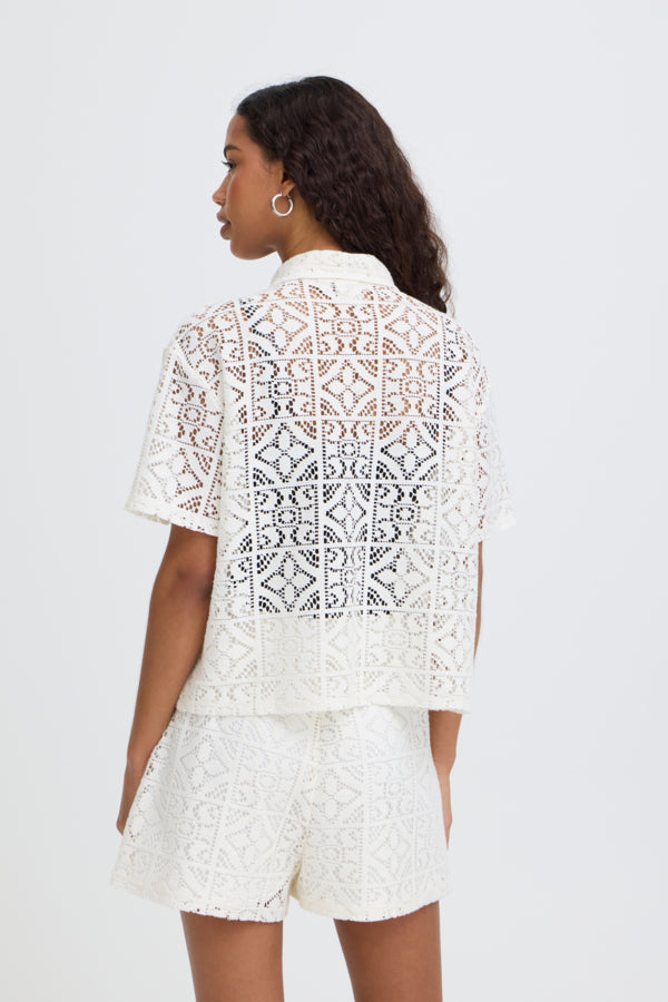 Naima SS Top Cloud Dancer