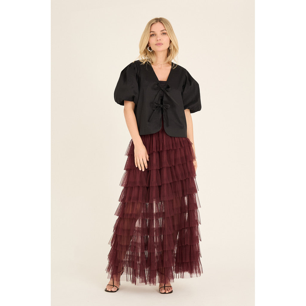 Miranda Skirt Burgundy