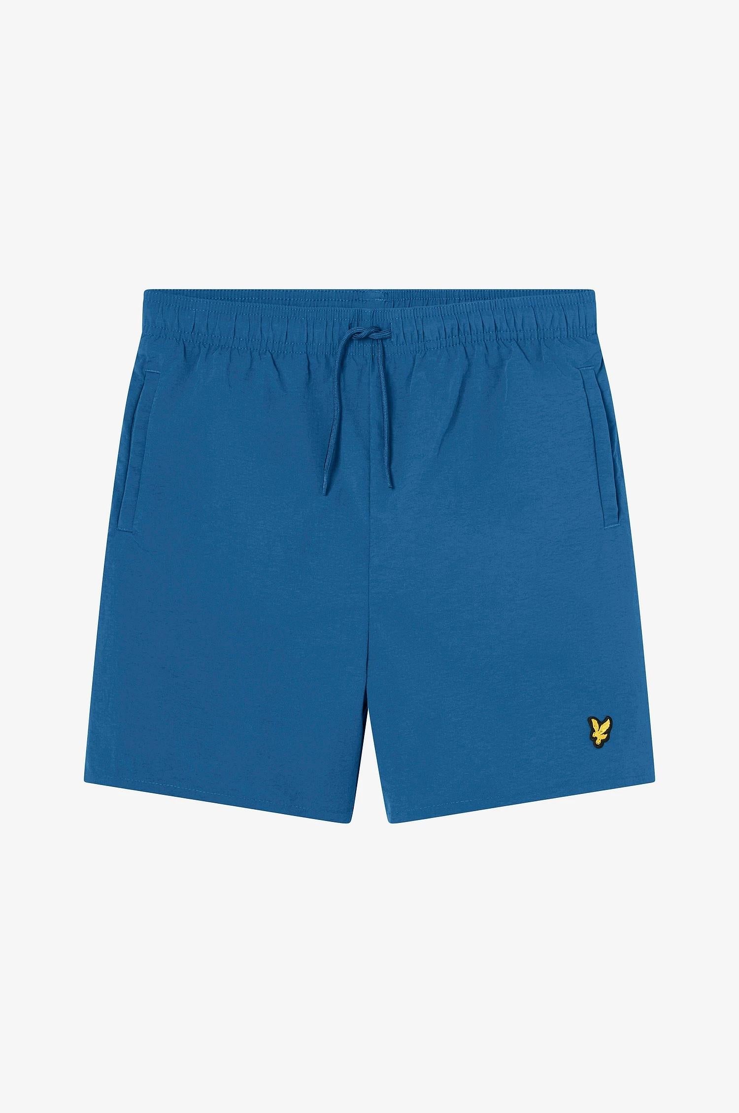 Plain Swim Short Dark Cornflower