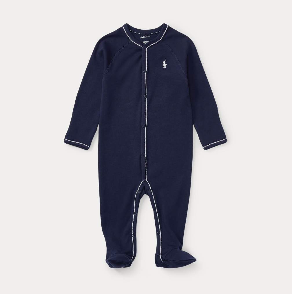 Solid Onepiece Coverall Refined Navy