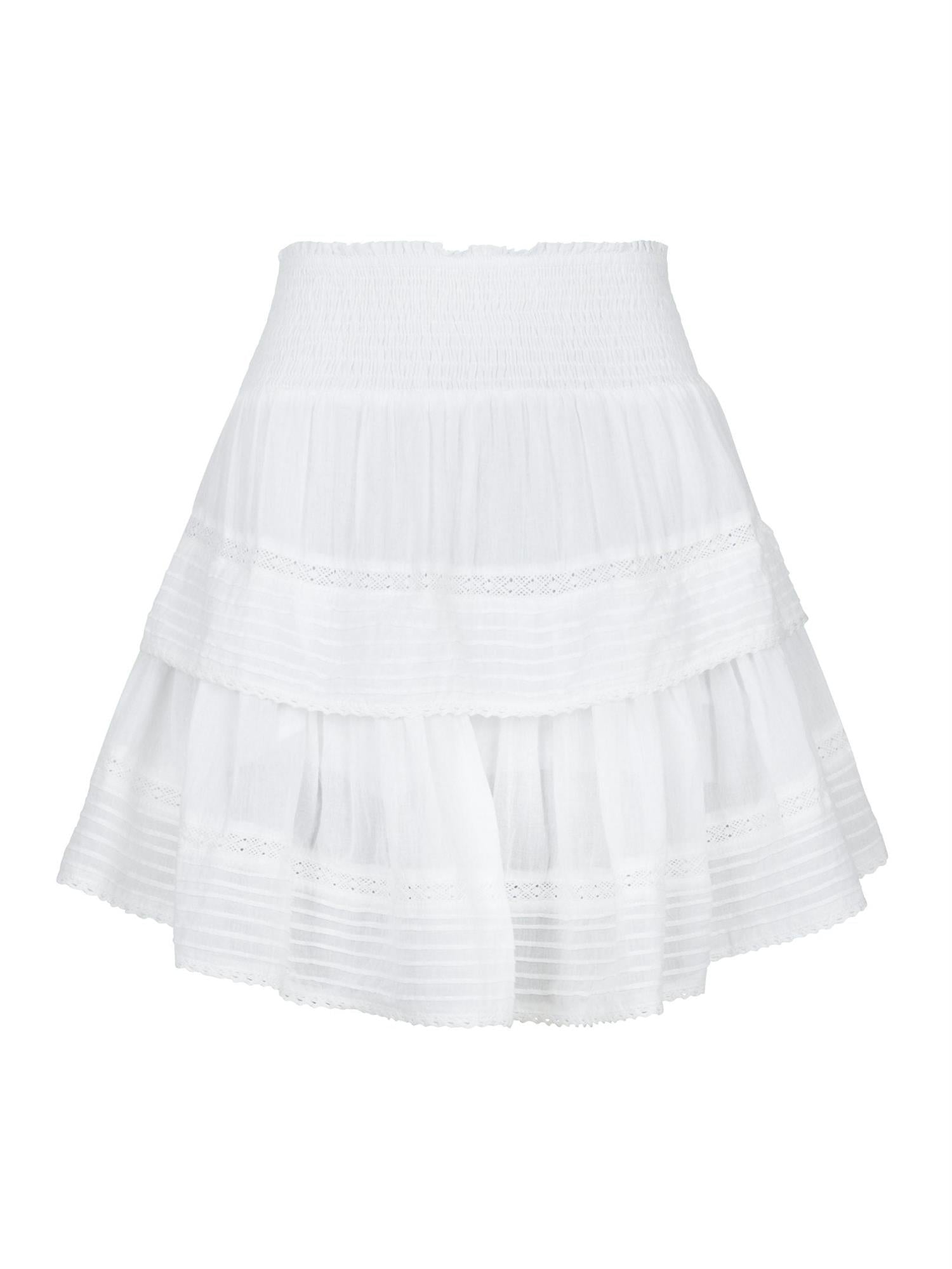 Kenia Voile Skirt White