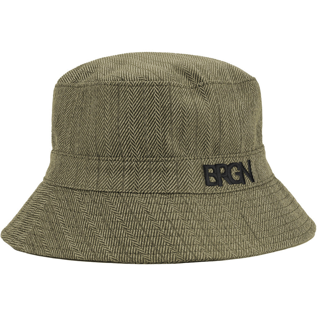 BRGN Bucket Green Tweed