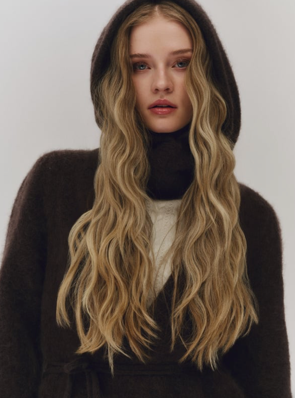 Kajsa Chunky Balaclava Dark Brown
